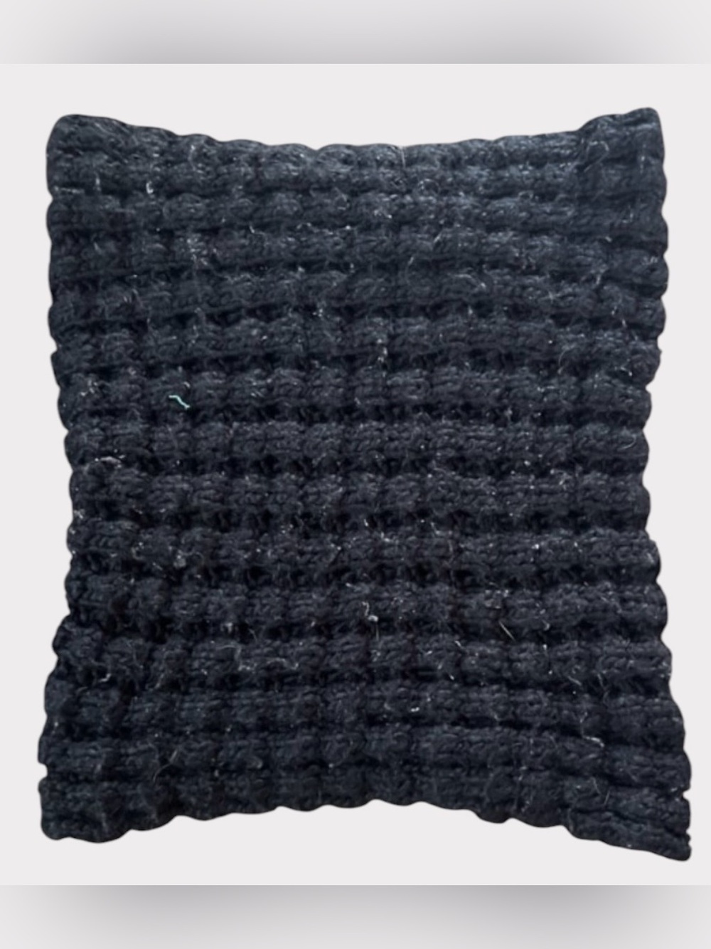 Ladies Old Navy black funnel neck scarf